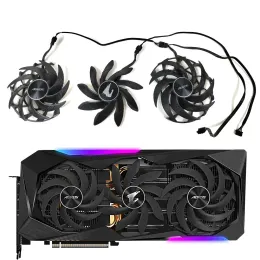 Pads Graphics Card Fan PLD10015B12H 0.55A 4Pin for Gigabyte AORUS GeForce RTX 3070ti MASTER 8G graphics card cooling fan