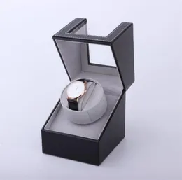 Assista Winders de alta classe Motor Shaker Winder Holder Display Automatic Mechanical Winding Jewelry Watches Black209M9213831