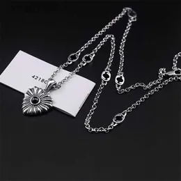 Classic Letter g Mens and Womens Necklace Personalized Light Luxury Unique Design High End Thai Silver for Men Women