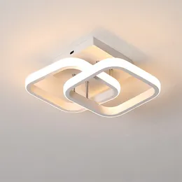 24 cm Tavan Işığı LED Flush Montaj Işıkları Metal Modern Stil Boyalı Kaplamalar