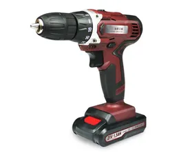 12V 21V多機能Twospeed Power Drill DIYリチウムバッテリーコードレス電力ドライバードリルビットツールセットスチールDRI2784308