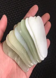 Bütün 300pcs Natural Jade Gua Sha Cilt Yüz Bakım Tedavisi Masaj Masajı Yeşim Kazma Aracı Spa Salon Tedarikçisi Güzellik Sağlık Araçları4876707