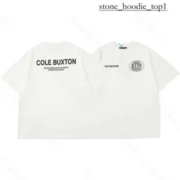 Cole Buxton 2024 Designer Summer Homem camisetas masculinas Carta de rua de rua impressa Cole Casual Manga curta Mulheres Cole Buxton Tir.