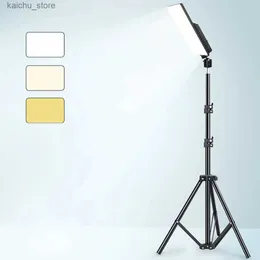 Ciągłe oświetlenie LED wideo Zdjęcie Photogle Dimmable Fotografia Studio Oświetlenie Fotografia Panelu Lekkie używane do kamery YouTube Strzelanie na żywo Y240418