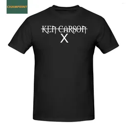 Мужская футболка для мужчин мужская футболка Ken Carson Merch x новинка хлопчатобумаж