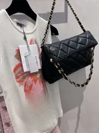 DHgate.com:Classic Lambskin Leather Hobo Bag with Triangle