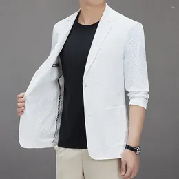Men's Suits 2024 High Quality Fashion Handsome With Classic Spring And Summer Casual Sun Simple West Coat Costume Homme