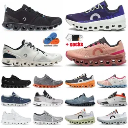 سحابة نساء الرجال على الغيوم نوفا Cloudnova على CloudMonster Runner Shoes Sheereer Sneakers Triple Black White Pink Blue Red Mens Womens Outdoor Sports Trainers