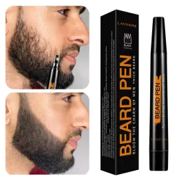 Geliştiriciler sakal kalem sakal dolgu kalem erkekler siyah kahverengi 4tip sakal kalem detaylandırma dolgu bıyık kaşları berber kalem sakal işaretleyici