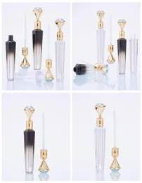 Diamond Lip Gloss Tubes Clear Empty Lip Gloss Tube Lip Gloss Trave Bottle Packaging Containers Refillerbara lipglossflaskor RRA3795476590