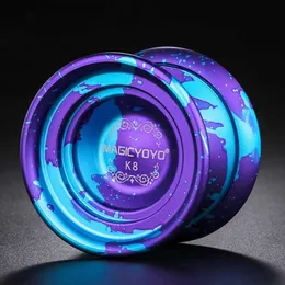 Yoyo Magicyoyo K8 in lega di farfalla in lega di metallo professionista yoyo con cuscinetti a U a 8 palloni U-galling di alta fine sondo di fascia alta yoyo classica giocattolo Q240418