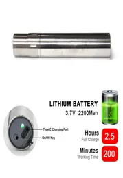 Luzes Grow Torch USB 630nm 660nm e 850nm LED Red Light Terapia próxima a Pen Dispositivos para alívio da dor8296251