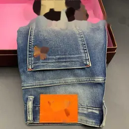 Designer di jeans da uomo Versione superiore pantaloni casuali pantaloni dritti del ricamo H-letter bottoni di moda ACSS Pantaloni da uomo Shorts 2024