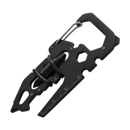 Carabiner multifunzionale EDC EDC Gears Outs per esterni per campeggio Apri apriposti in acciaio inossidabile in acciaio