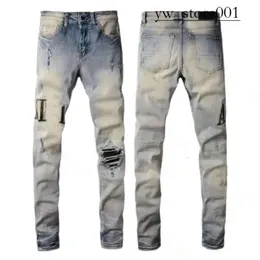 Amirir Jeans Luxury Fashion Brand Designer Jeans Högkvalitativ broderad denim Pants Biker Streetwear Amirir Jeans 22 Rock Women Ksubi Jeans Amirir Jeans Men 5793