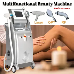 RF Massager Addominal Multifunctional Beauty Machine ND YAG Laser Black Boll Face Treatment Opt Remova