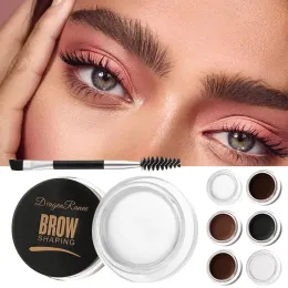 Enhancers White Brown Eyebrow Tint Eyebrow Gel Wax Brow Soap Set with Brush Natural Makeup Soap Brow Sculpt Lift Eyebrow Enhancer Shaping