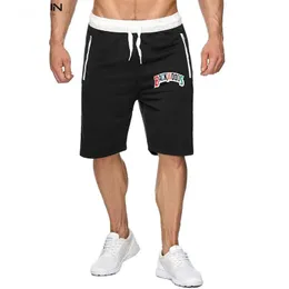 Mężczyzn Sports Shorts Kieszonki zamek szorty z szorty MESH Traintness Fitness Five Pants Oddychające szorty siłowni 240410