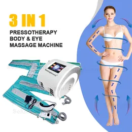 Pressotherapie Lymphdrainage Abschleiftmaschine Saunaanzug 3 in 1 Far Infrarot -Therapie 24 Airbags Druckfettreduzierung Salongerät