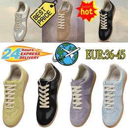 2024 Hot Sale Shoes Casual Maisons Suede Mula Mens preto Branco Azul amarelo Lágue