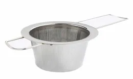 Wiederverwendbares Edelstahl -Teesiebs -Infuser -Filterkorb Klapperte Tea Infuser Basket -Basket -Teesieb für Teekannen CCA9198 541 S21478977