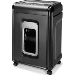 Aurora AU1880XA Heavy-Duty Anti-Clogging 18-Sheet Cross-Cut Shredder with 60-Minute Run Time, 7-Gallon Pull-Out Basket, and Casters - Ideal for Home or Office Use