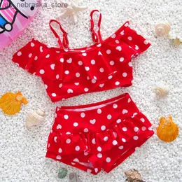 Pieces 2019 New Summer Girls Swimsuit Conjunto de roupas para meninas roupas para crianças roupas de moda de moda de moda fofa