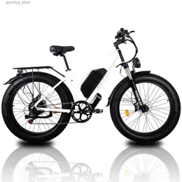 Bicicletas 1000W Bicyc ectric 48V 25Ah Tire Fat Ebike Mountain 20 polegada Bike de bicicleta de bicicleta E Bike L48