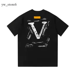 Louies Vuttion Shirt Men Size Louies Vuttion Swewelts Cotton Mens camiseta bordada de alta qualidade Polyester Men Louies Tir.