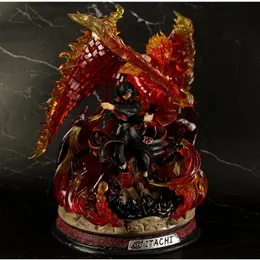 Śmieszne zabawki 36cm figura shippuden gk susanoo itachi uchiha anime akcja figura kolekcja modelu lalki