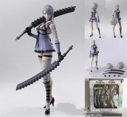 Nier Automata Anime Game Figura Kaine Sexy Girl Figura Conjunto Movável