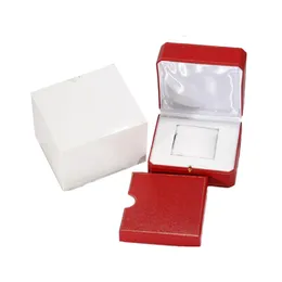 Mens och Wmoens Watchbox Luxury Watch Box Present Set med Original Papers Watch Case Watch Box For Men Women Present Box Cases Good Quality Full Set Red High Quality Box