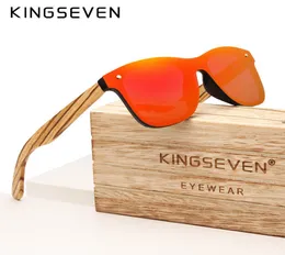 Kingseven 2019 Marca artesanal Design de óculos de sol Zebra Zebra Lente Menwomen Lens original Eyewear Oculos de Sol CX2007046348074