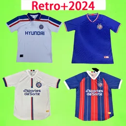 2024 2025 Koszulki EC Bahia Soccer Retro 1998 Patrick Mens 23 24 Daniel Rezende Jacare Commorative Edition Football Shirt Club Camisetas de Futbol treningowy