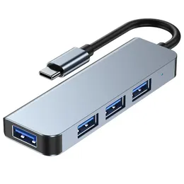 Splitter Docking Station Laptop Adapter With PD SD TF RJ45 for Multi-Functional Connectivity and Charging Allows for Versatile and Efficient