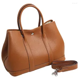 Abendtaschen echter Ledergarten für Frauenhandtasche Luxus Designer Totes Cross -Body -Umhängetasche mit Cowhide Spaghetti -Gurten