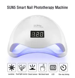 SUN5 48WネイルドライヤーUV LED for Nailsランプ硬化ジェルポリッシュオートセンサーマニキュアサロンTool2941981