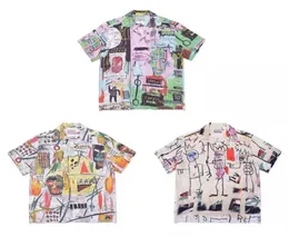 WACKO MARIA X BASQUIAT man casual tshirt short sleeves SESAME STREET L fashion clothes tees outwear tee tops quality3451412