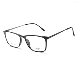 サングラスフレームVinatge Rectangle光眼鏡メガネ高品質のTRビジネス眼鏡cpmfortable軽量処方箋