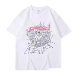 Camisetas masculinas cantor de camisetas masculinas e femininas YoungThug Spider impressão web impressão de nicho casual solto Casal puro Cotton Street Drop Deliv Dhdw7