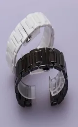 Neues 20mm 22mm Keramik -Uhrband für Samsung Gear S3 S3 Classic R732 R735 Moto 360 2 Gen 42mm Männer 2015 Smart Watch Band Link Stra7083462