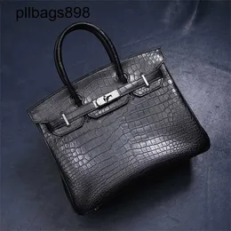 Handmade 7a Handbag Bikns Genuine Leather Dancing with Dragon Crocodile Leather Womens Versatile Womens4YNV