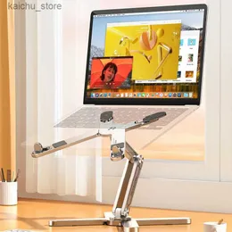 Altri componenti del computer stand per laptop pieghevole con supporto per laptop portatile per la scrivania per laptop 360 rotazione con dissipazione di calore Y240418