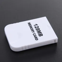 Schede White Memory Card Flash Memory Flash Memop Pratica facile da usare per Nintendo Wii GameCube GC NGC Game