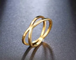 Designerringe Luxus Liebesring Cacana Bohemian Vintage Gold für Frauen Hochzeit trendy Edelstahlkette Juwely groß An4053726