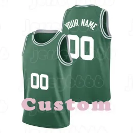 Use mensagens personalizadas DIY Design personalizado Round Bound Team Basketball Jerseys Men Sports Uniformes costurando e imprimindo qualquer nome e num
