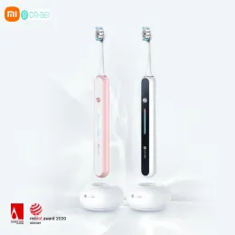 Продукты 2023 Новый Xiaomi Mijia Dr. Bei S7 Sonic Rechargable Electric Electric Electric щетка для взрослых мягкой щетинины зубной щетки