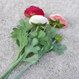 Dekoratif Çiçekler Sanat Çiçek El Sanatları Güzel 5 Renk İnce Doku Şakayık Düğün için Su Talep Simülasyonu