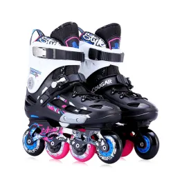 Stiefel JK Original Cougar MZS509 Slalom Inline Skates Roller Skating Schuhe Slalom Schieber kostenlose Skatingschuhe Patinen gut als Seba P2