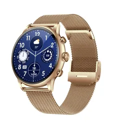 H26 Lady Wrist Smart Watch 1.43 AMOLED Erkekler Akıllı Samim Kadınlar Zarif Bileklik Sağlık İzleme Çalar Saat Hatırlatma Android IOS